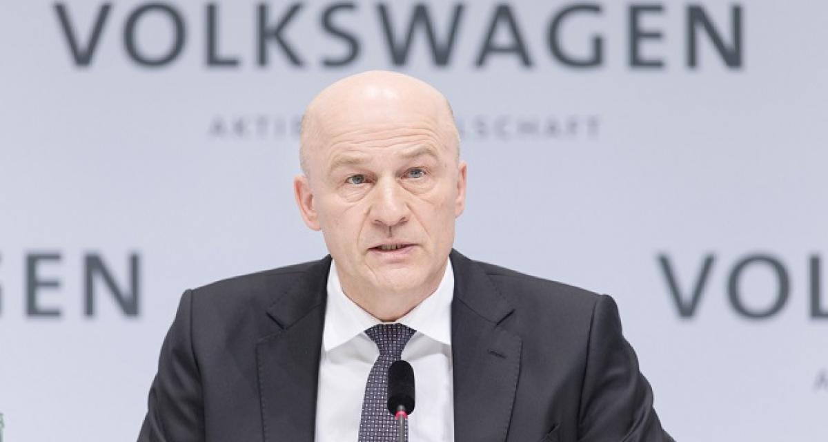 Volkswagen : le directeur financier F. Witter partirait en juin 2021