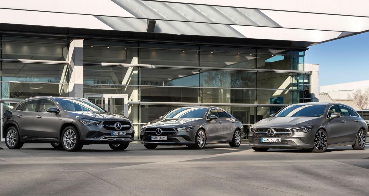 Mercedes étend l'hybride rechargeable aux GLA et CLA