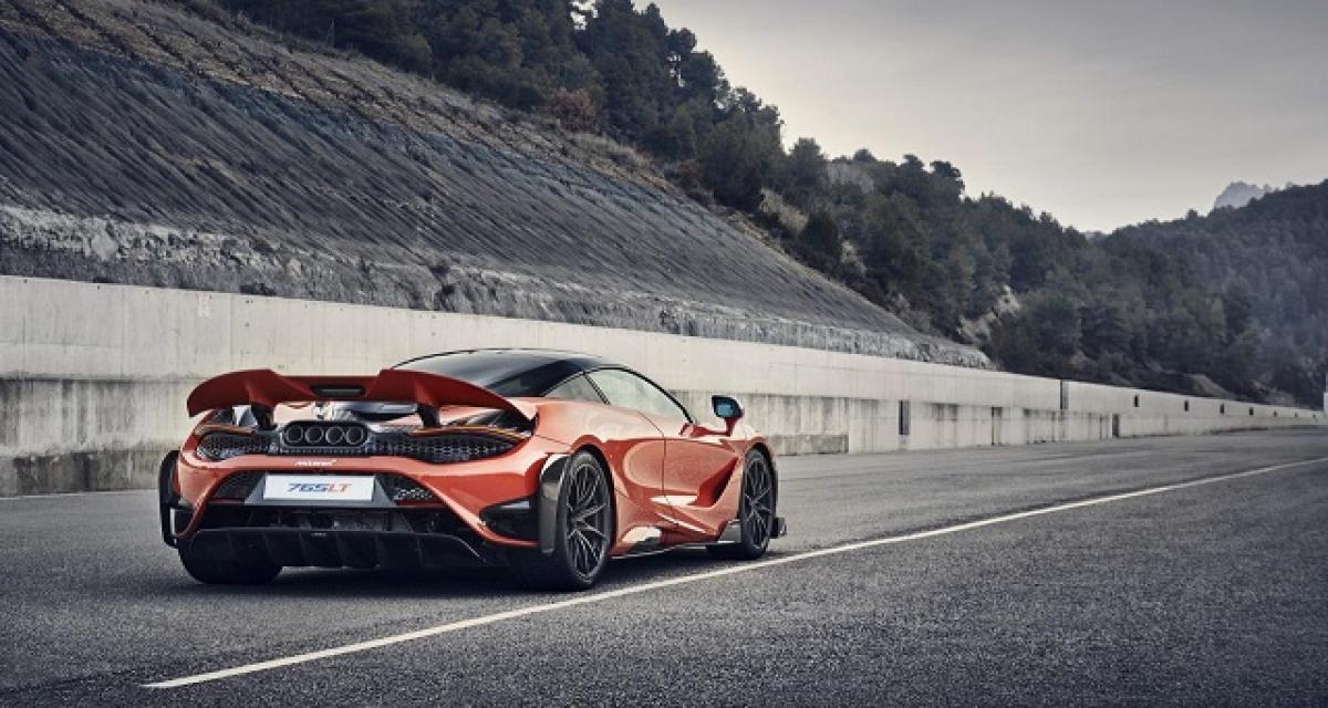 Genève 2020 : McLaren 765LT, plus légère et plus puissante