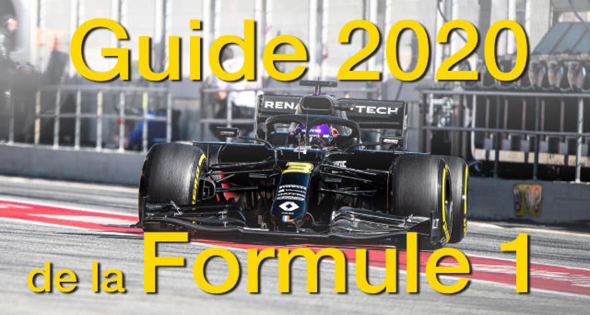 Guide 2020 de la Formule Un
