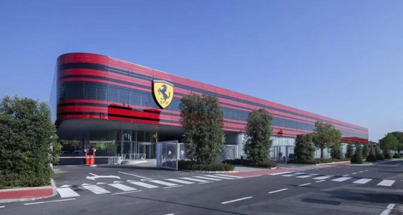  - Ferrari ferme la production pour 2 semaines...au moins