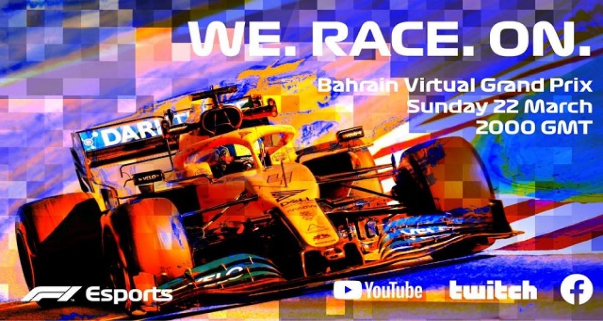 La F1 lance Esports Virtual GP, substitut aux GP annulés