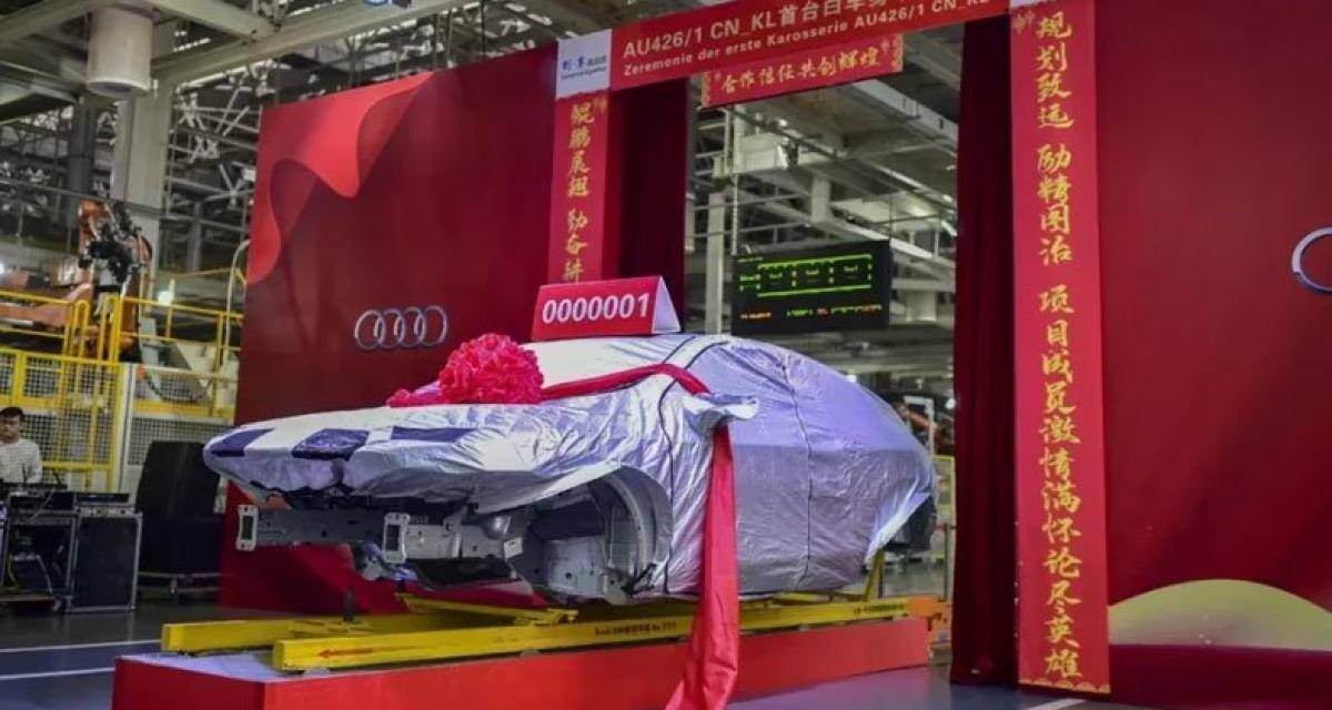 Audi Q5 Sportback, la production a débuté en Chine