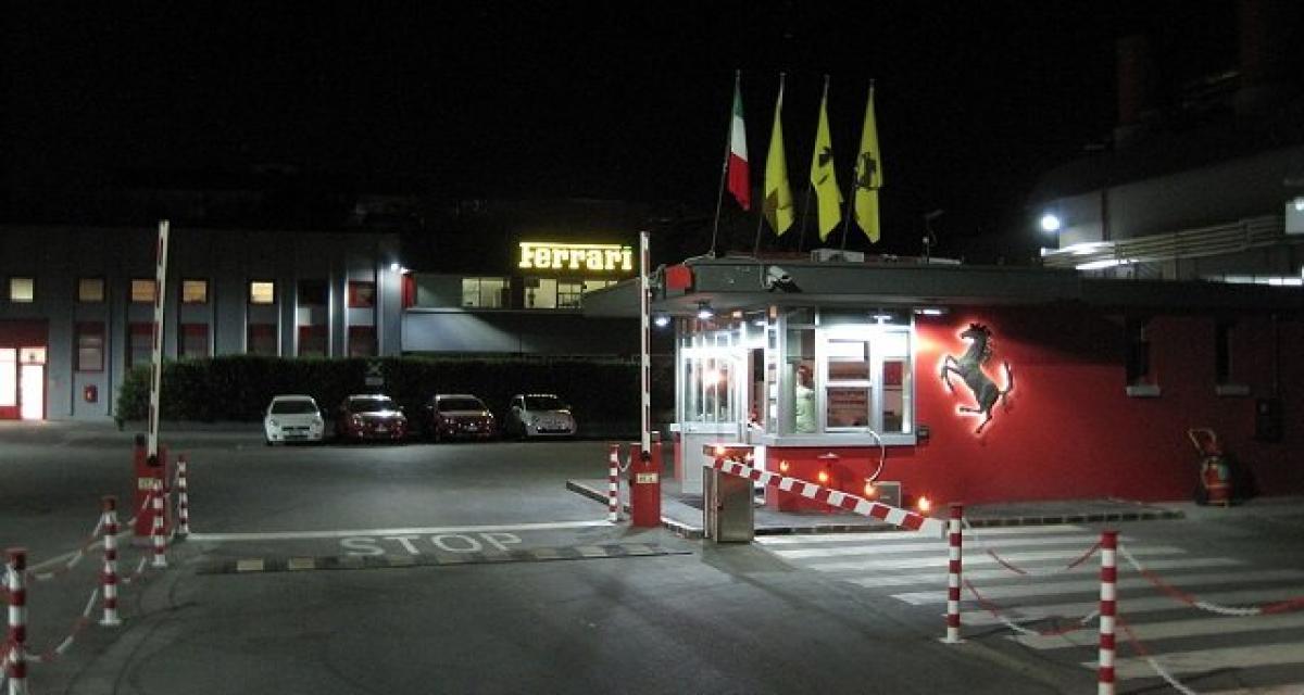 Ferrari mise sur une reprise de ses usines mi-avril