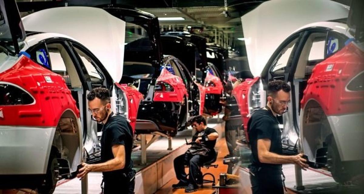 Tesla supprime des emplois intérimaires dans ses usines US