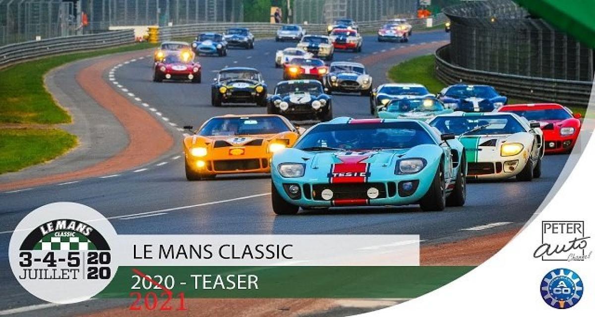 La 10e édition de Le Mans Classic reportée à 2021