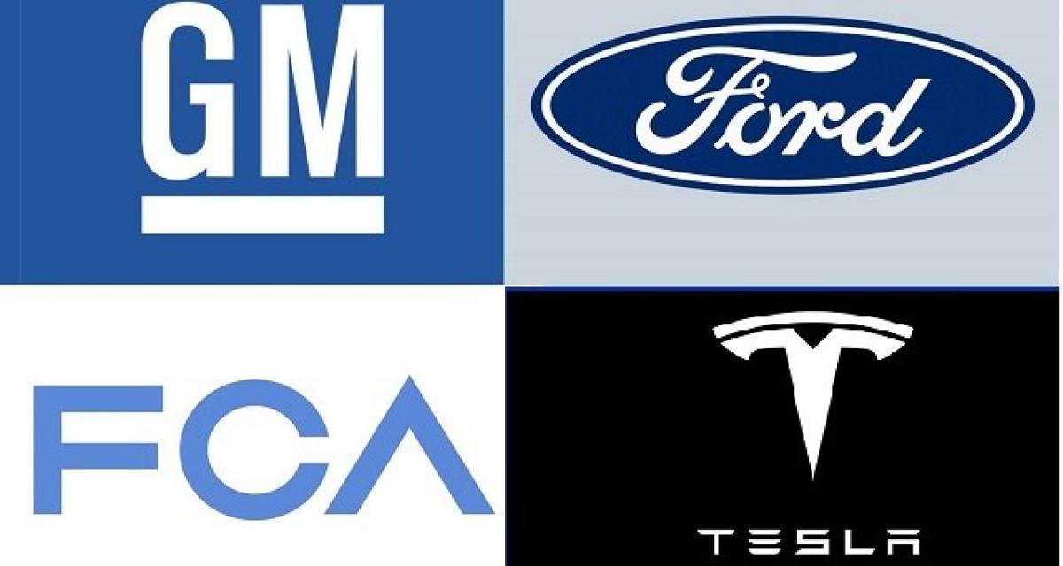 Pourparlers GM, FCA, Ford, Tesla Maison Blanche pour une reprise