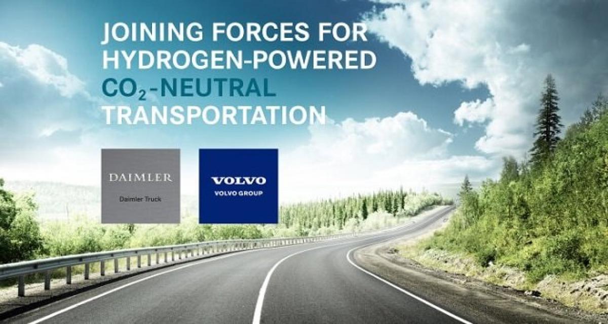 Daimler Truck - Volvo Group : coentreprise dans l’hydrogène en vue