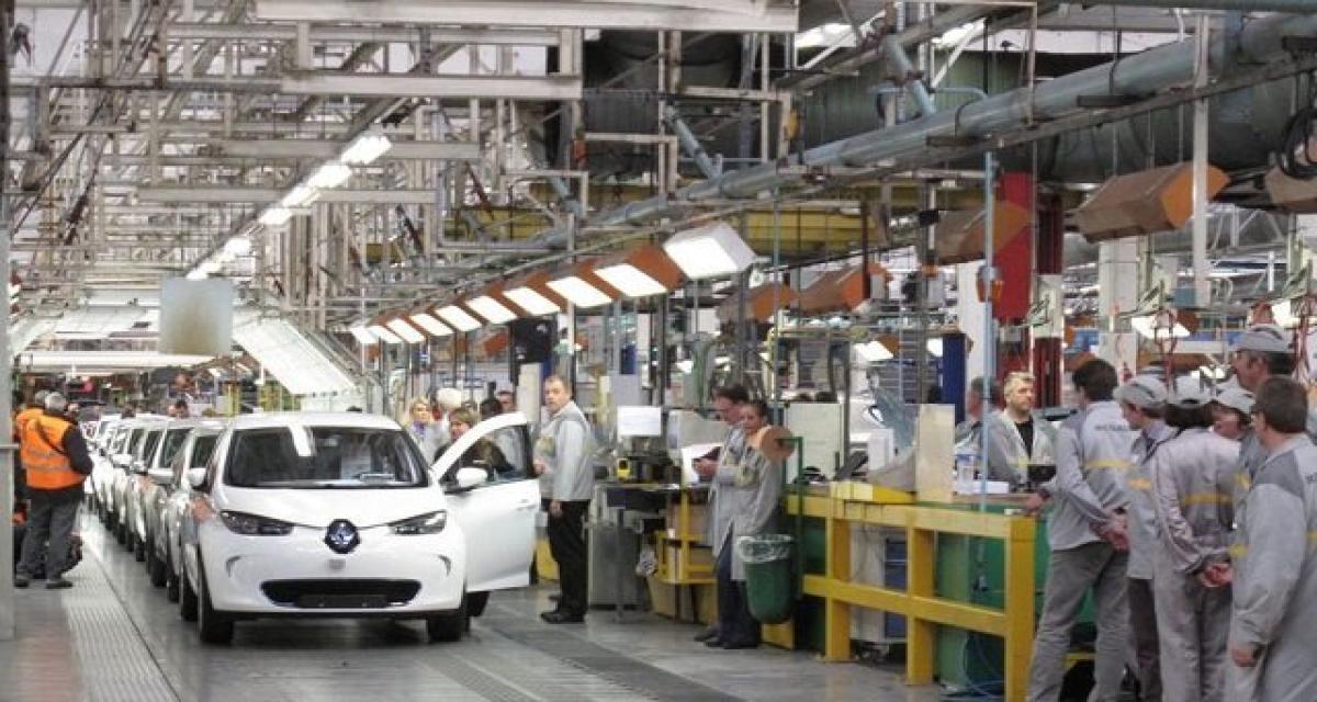 Renault : relance progressive de la production en France