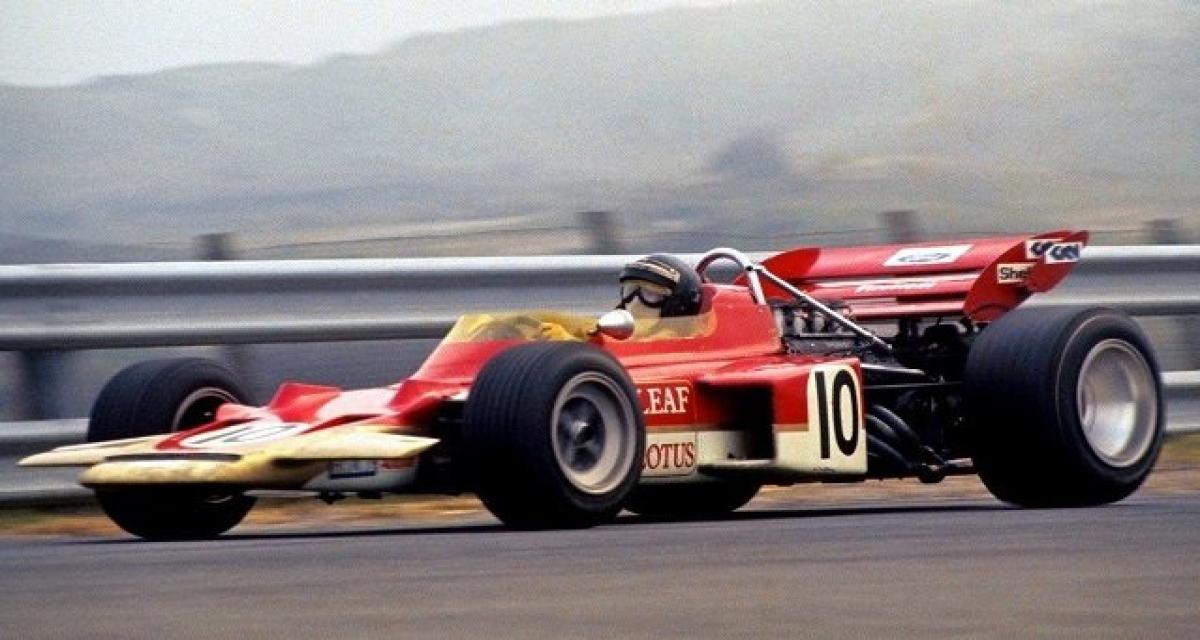 Rétro F1 1970 : Lotus révolutionne (encore) les F1