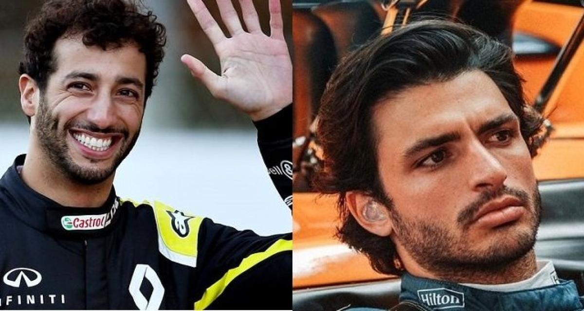 transferts : Sainz chez Ferrari, Ricciardo chez McLaren