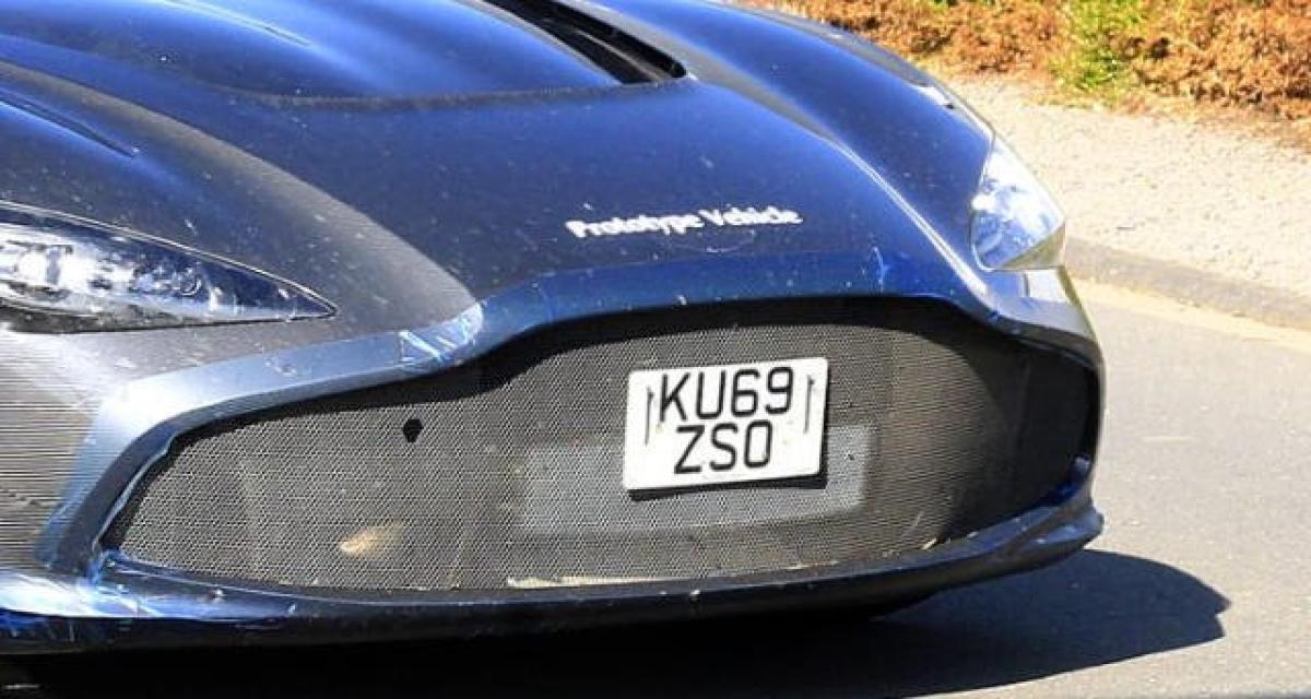 Photos espion : Aston Martin DBS GT Zagato