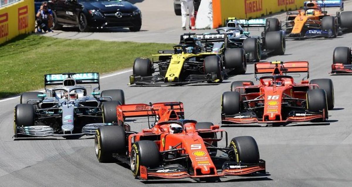 F1: feu vert des équipes au plafond budgétaire dès 2021