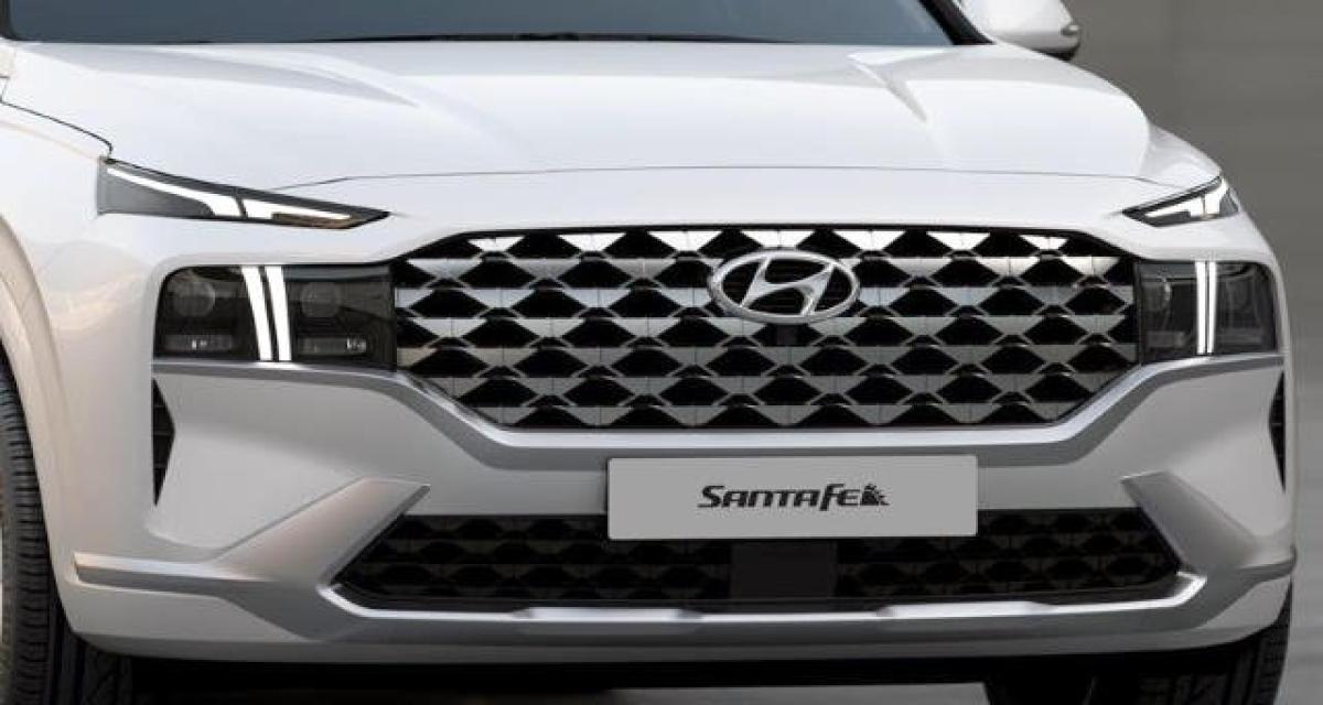 Le Hyundai Santa Fe sourit largement