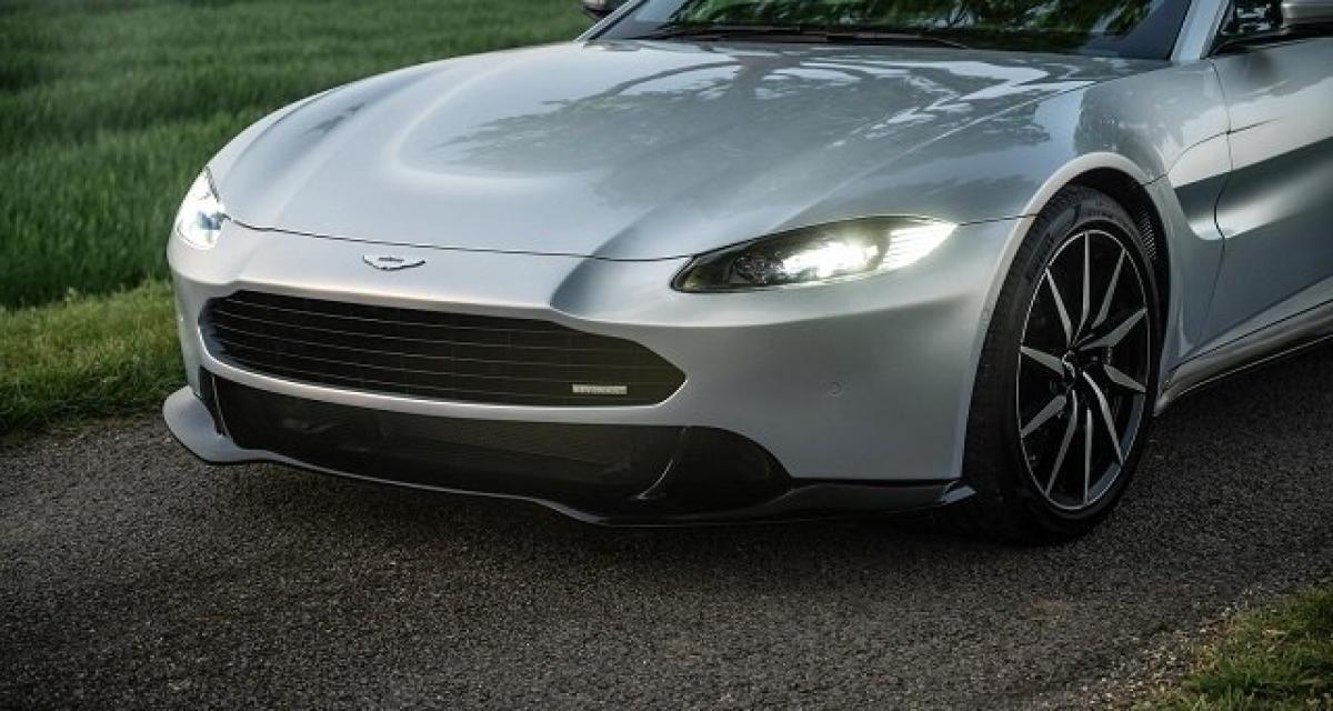 Revenant corrige la calandre de l'Aston Martin Vantage