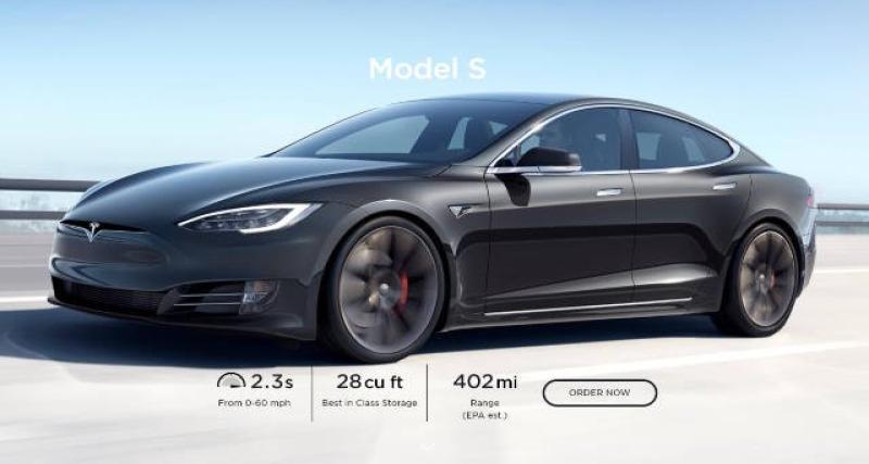  - Tesla Model S Long Range Plus : près de 650 km EPA