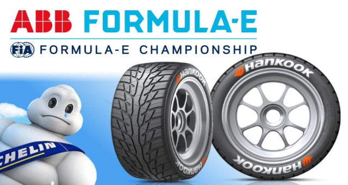 Formule E : Michelin out, Hankook in !