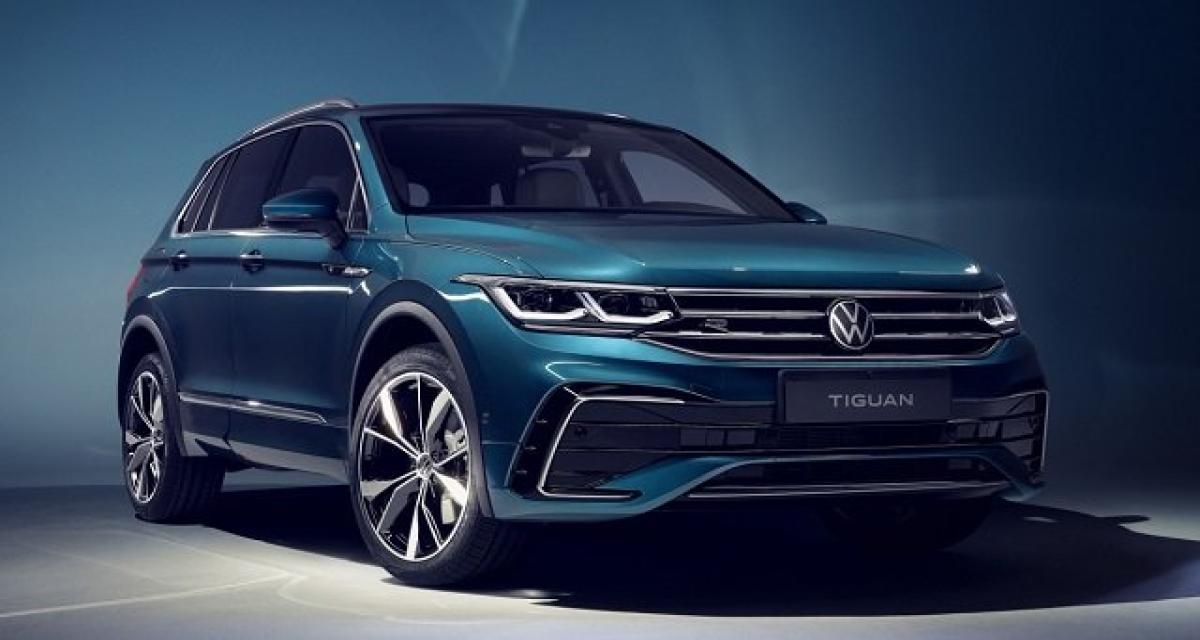 VW Tiguan restylé : de l'hybride et du sport en +