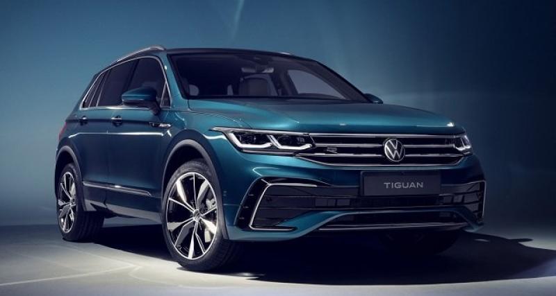  - VW Tiguan restylé : de l'hybride et du sport en +