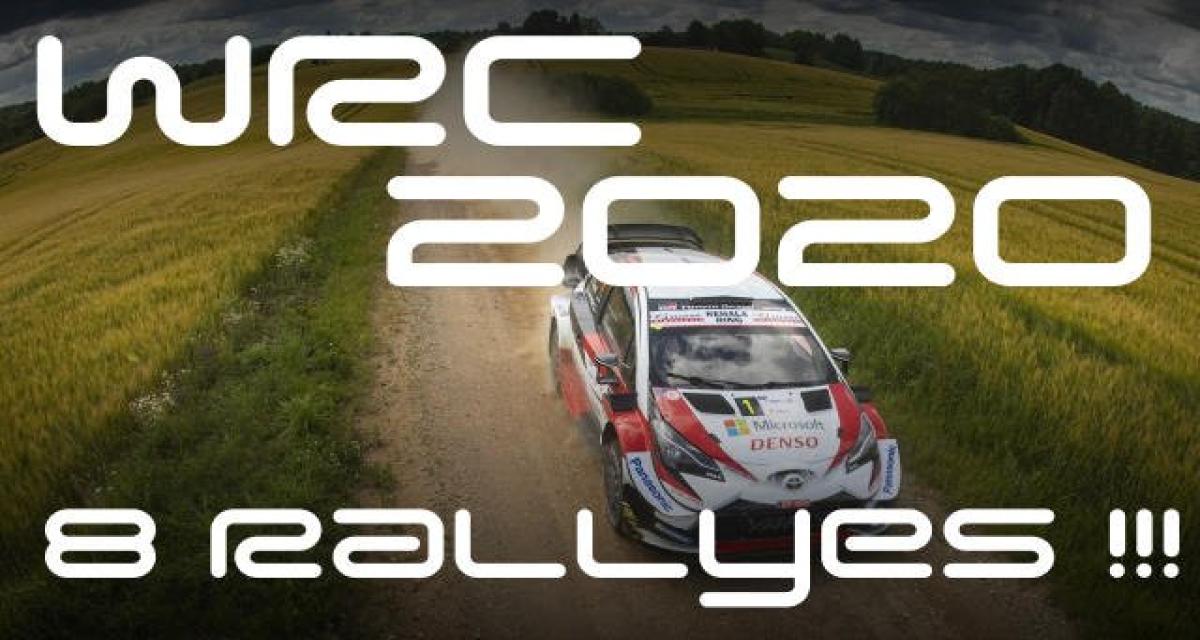 Le WRC 2020 repartira d'Estonie !