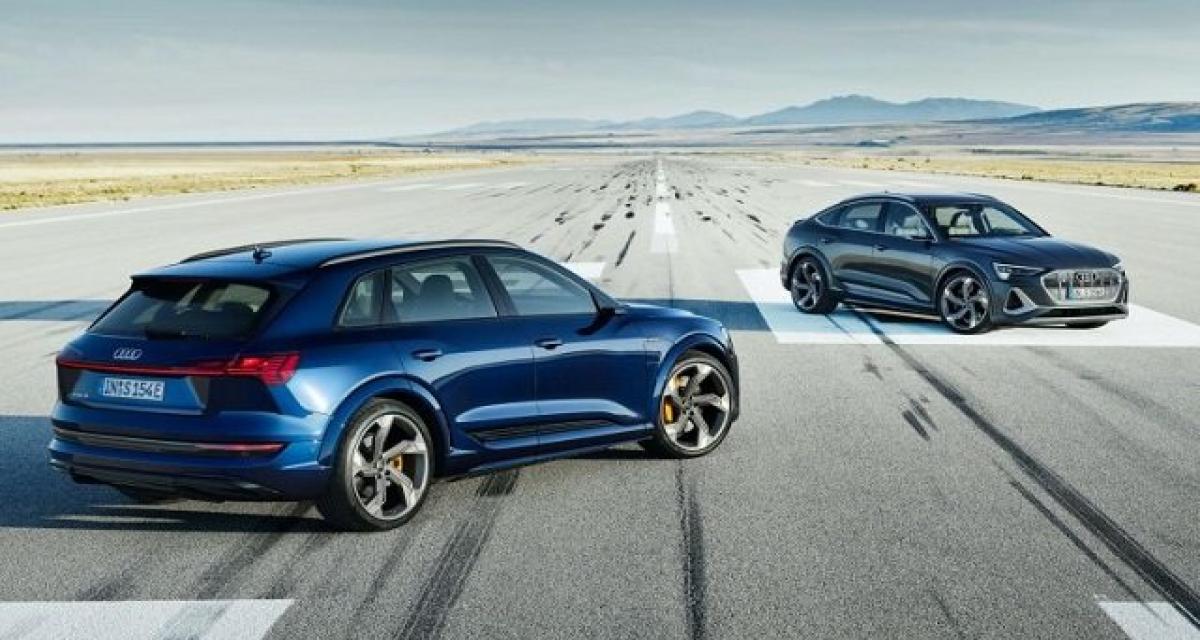 Audi e-tron S/Sportback S : e-trons pressés