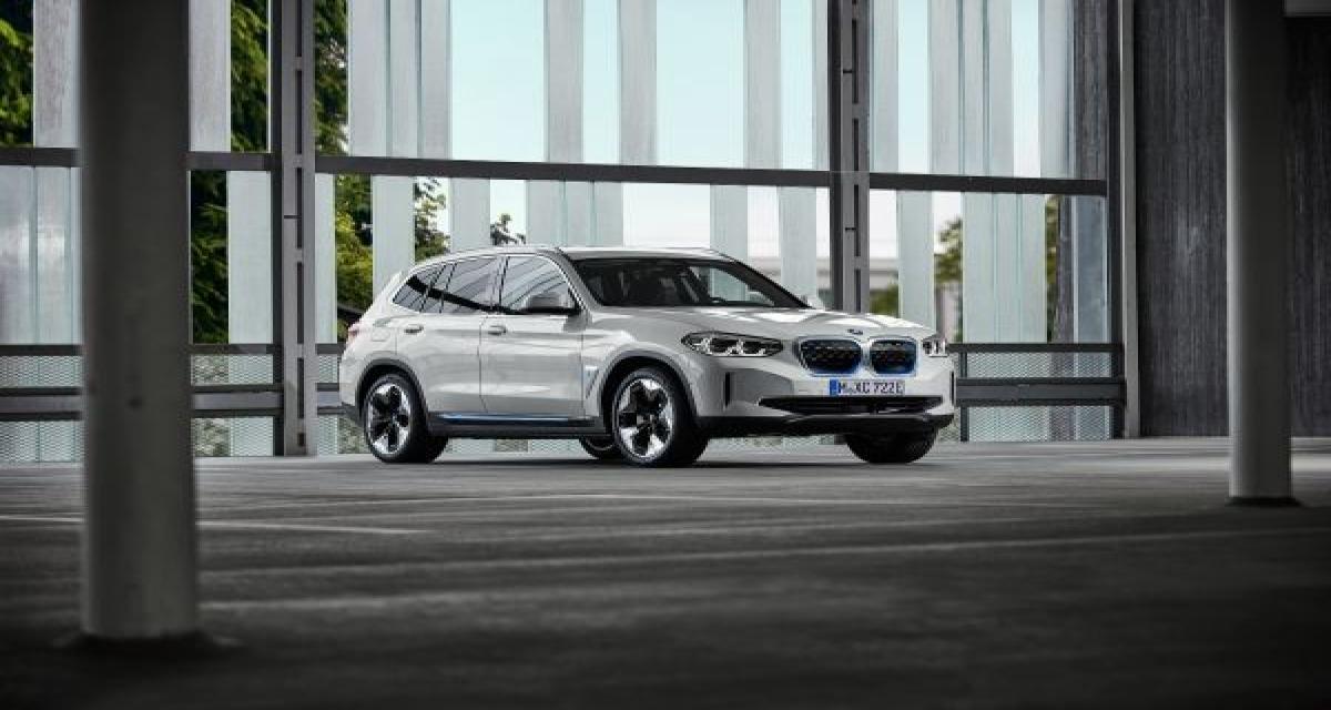 BMW iX3 : jusqu'à 460 kilomètres d'autonomie WLTP