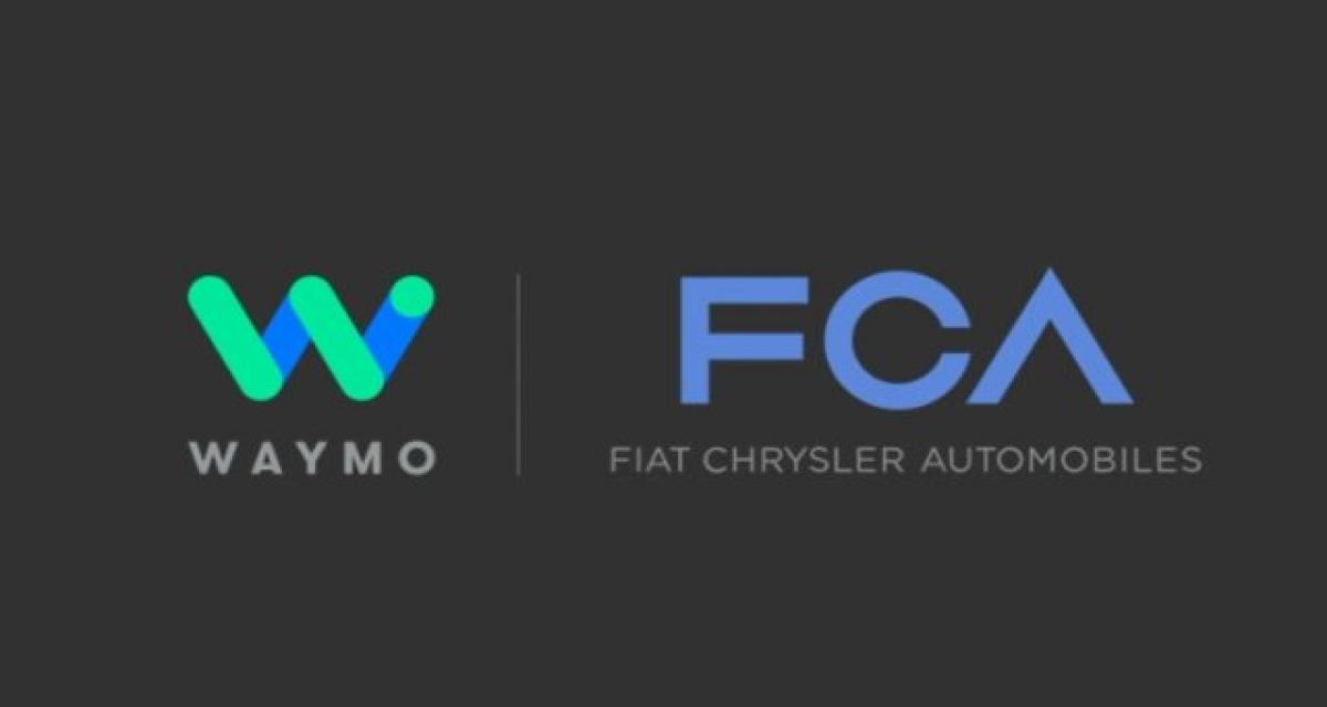 FCA-Waymo : non le véhicule autonome n'est pas mort