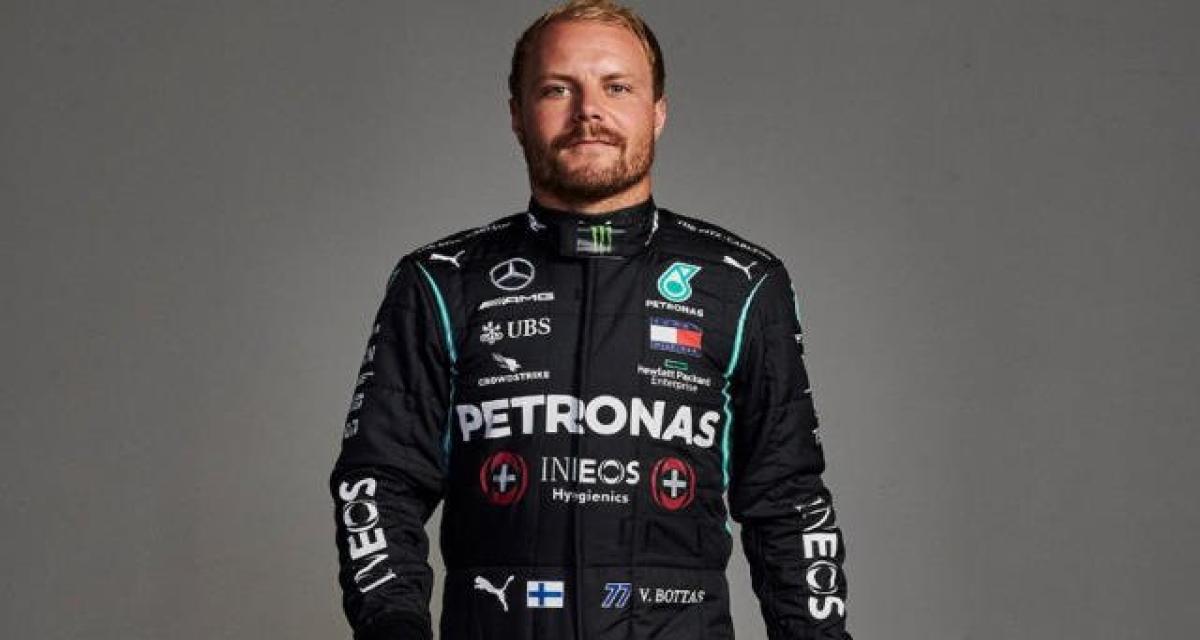 F1 : Valtteri Bottas rempile 1 an de plus chez Mercedes