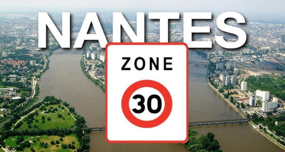 Nantes à 30 km/h dès le 31 août 2020