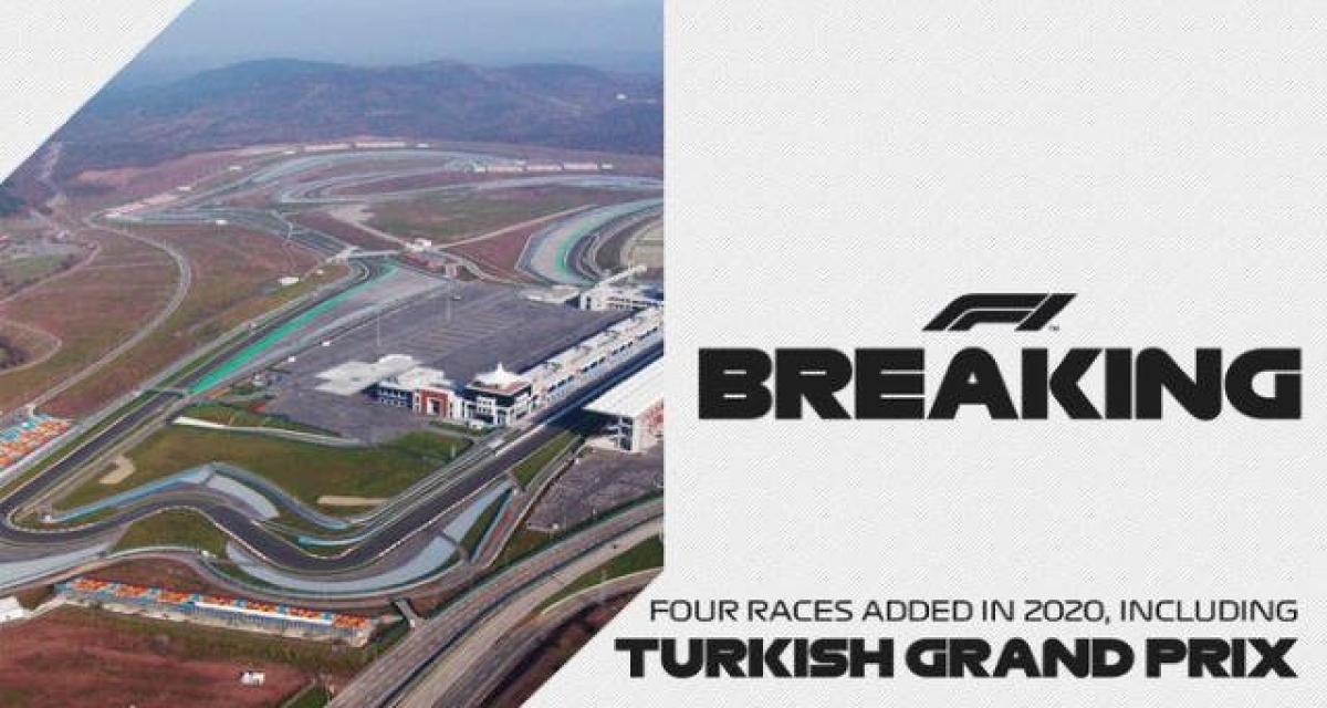 La Formule 1 retourne à Istanbul
