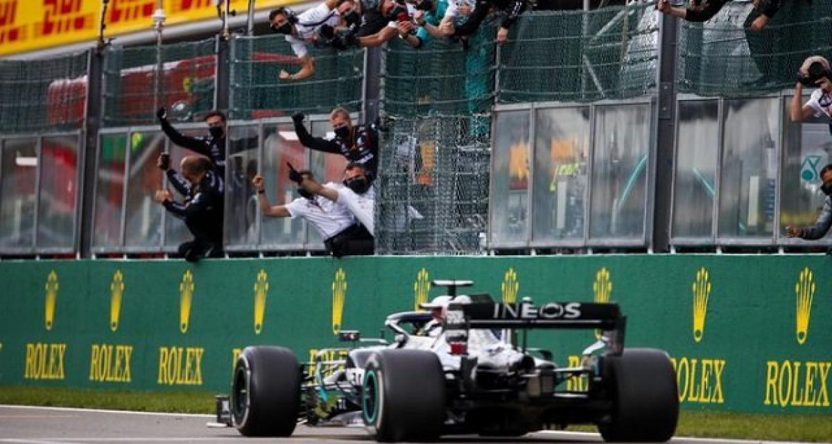 F1-Spa-course : Hamilton facile, Ferrari vacille