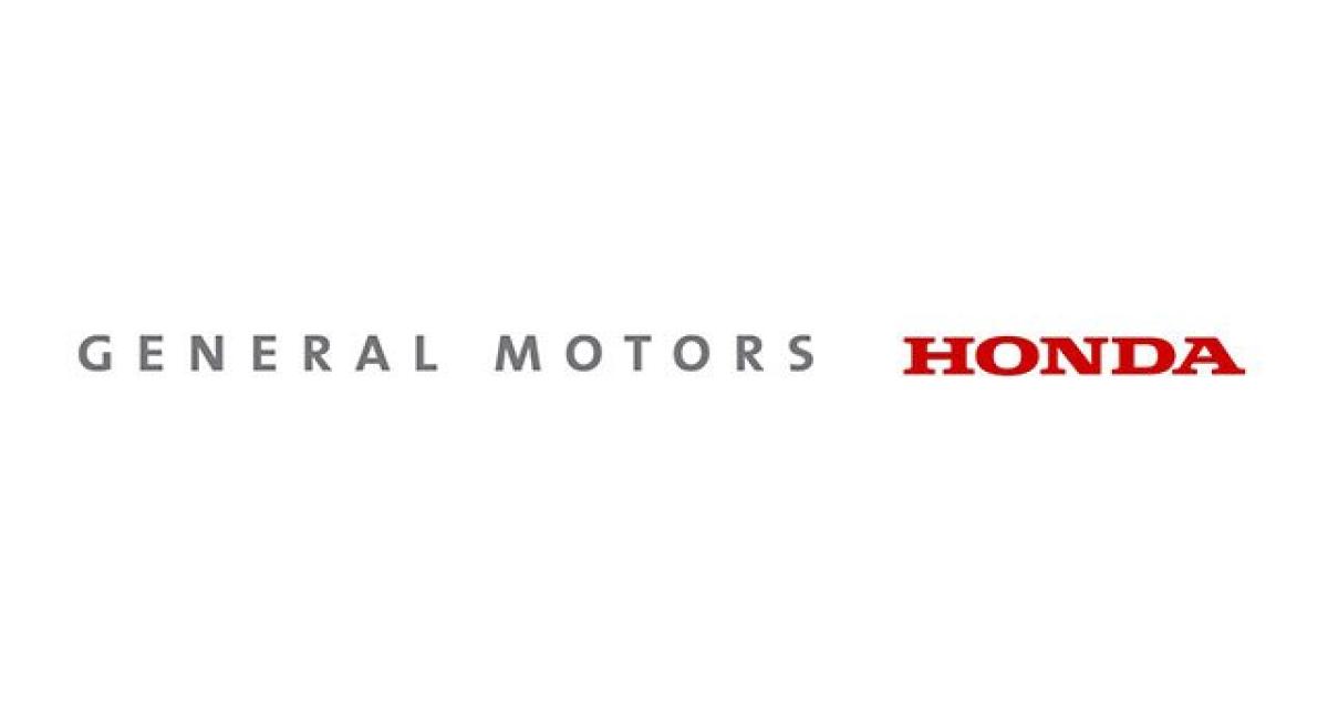 Honda et GM s'allient pour l'Amérique du Nord