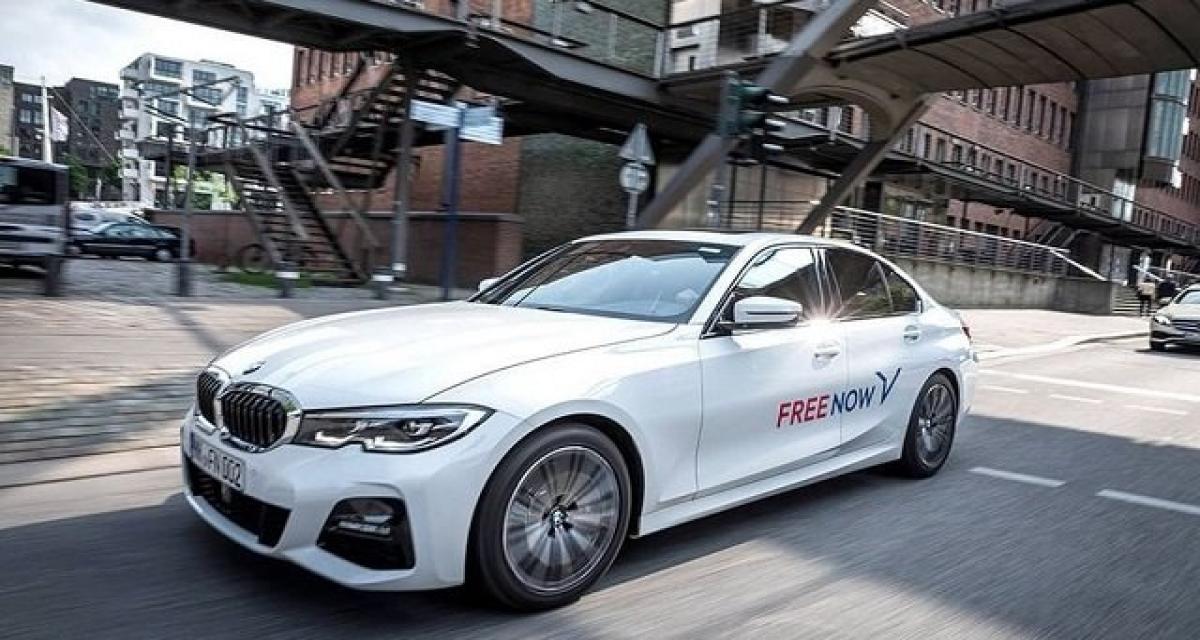 BMW confirme des discussions avec Uber pour vendre Free Now