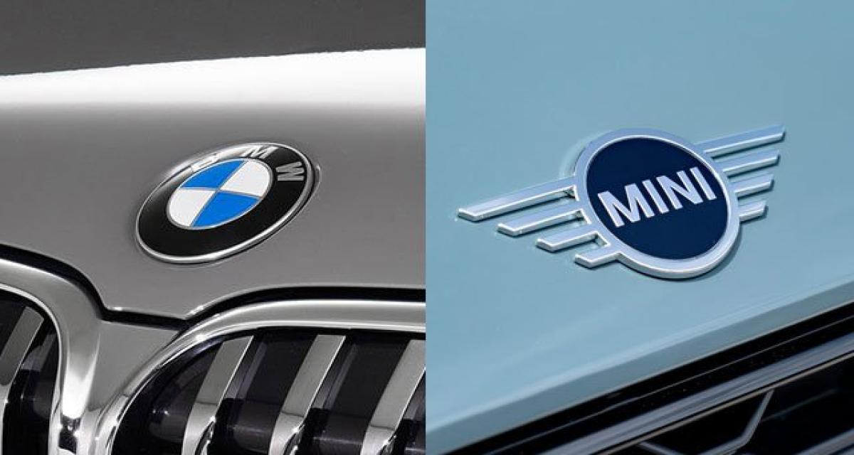 Toutes les futures BMW et Mini de 2021 à 2023