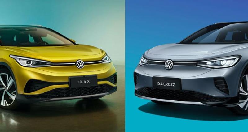  - Volkswagen ID.4 X & ID.4 Crozz, deux ID.4 pour la Chine