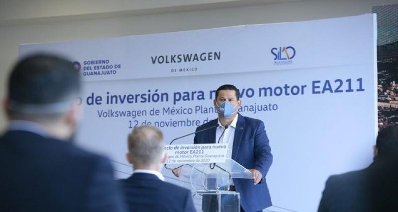  - Volkswagen : nouvelle ligne de production moteurs au Mexique