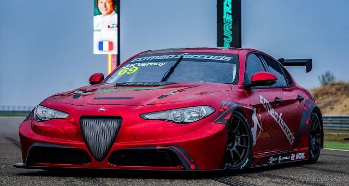 L'Alfa Romeo Giulia électrique arrive...en course !