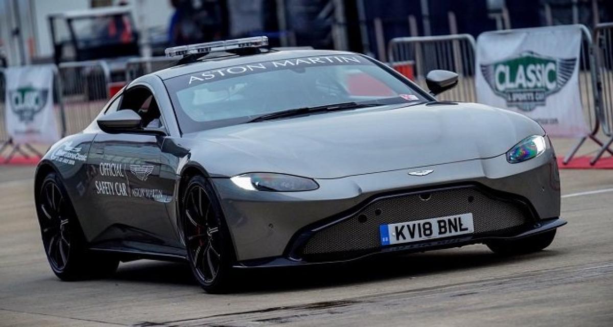 F1 2021 : une Safety-Car Aston Martin sur certains GP