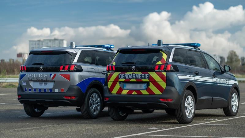  - La Police et la Gendarmerie françaises en Peugeot 5008 1