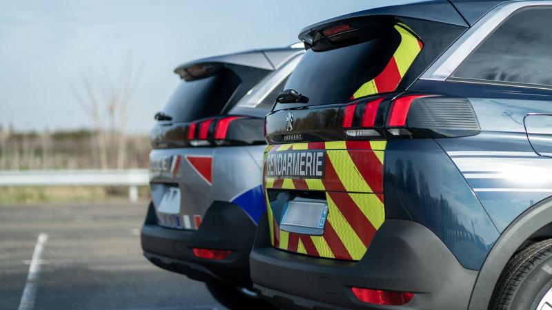 La Police et la Gendarmerie françaises en Peugeot 5008 1