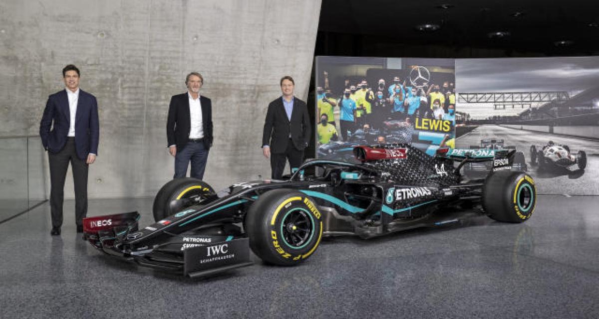 F1 : Ineos prend un tiers de l'écurie Mercedes