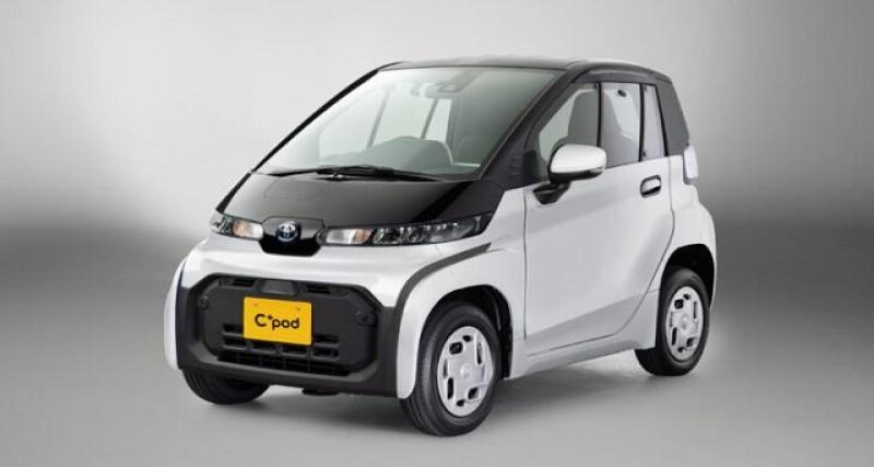  - Toyota  lance le C+pod, un véhicule électrique bi-place
