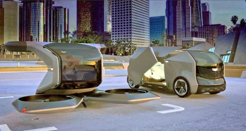  - Cadillac HALO : taxi volant et pod autonome