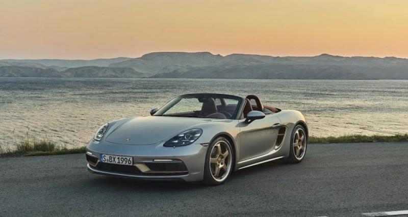  - Porsche : série limitée pour les 25 ans du Boxster