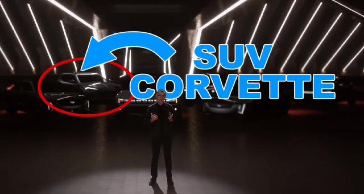 GM a-t-il laissé fuiter le futur SUV Corvette ?