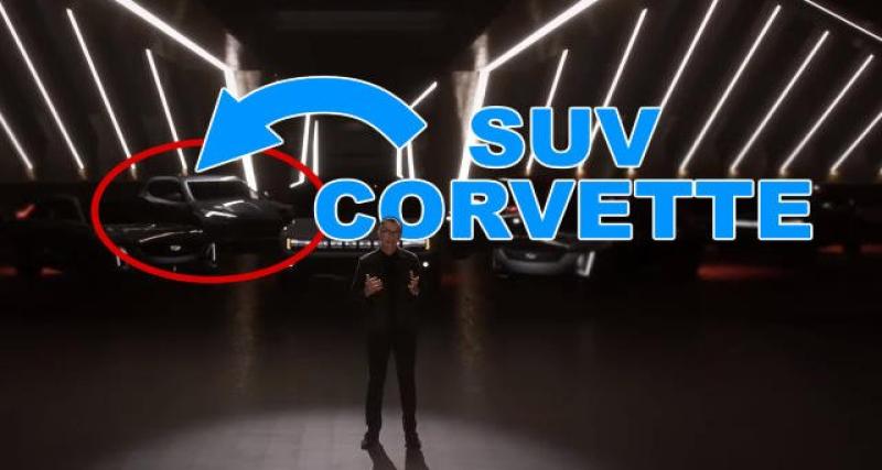  - GM a-t-il laissé fuiter le futur SUV Corvette ?