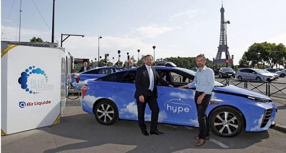 Taxis hydrogène : Hype rachète Slota, et l'équipe en Toyota Mirai