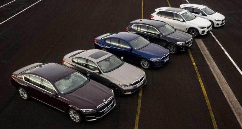  - BMW simplifie sa gamme pour concentrer ses coûts sur les VE