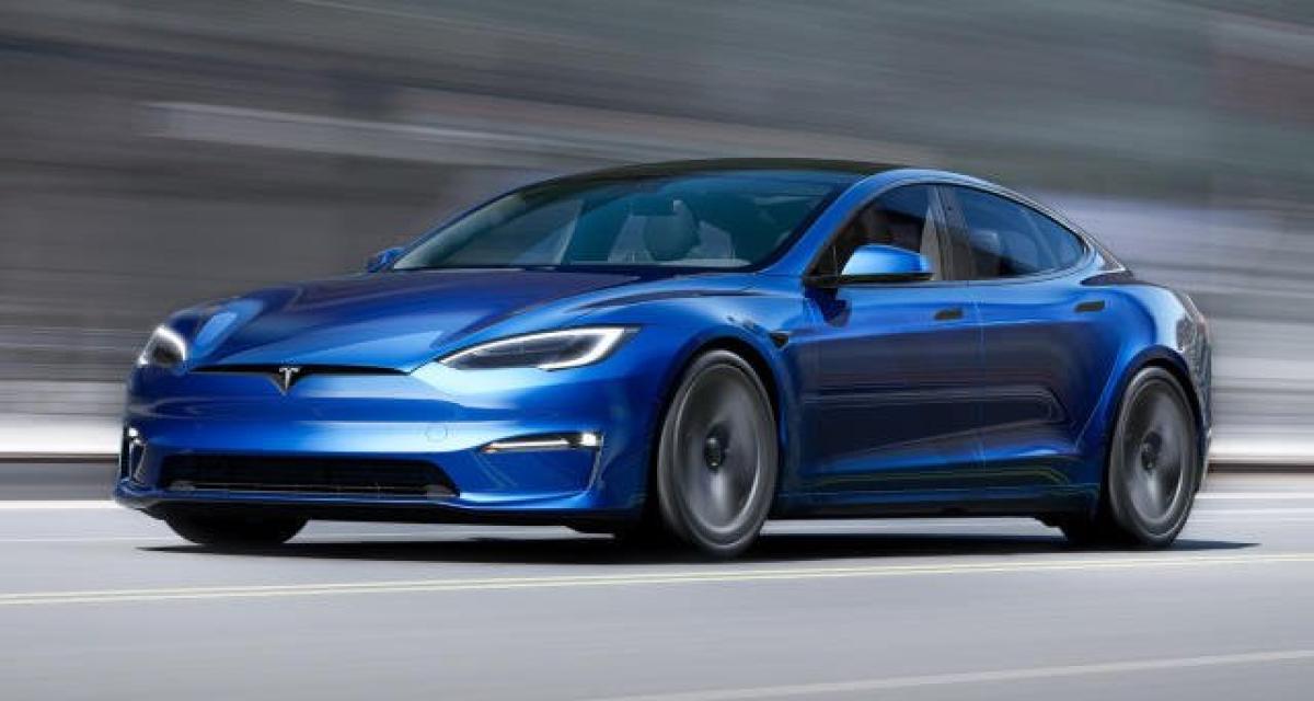 Nouvelle Tesla Model S Plaid+ : 840 km d'autonomie