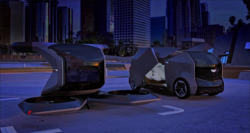  - Cadillac HALO : taxi volant et pod autonome 1